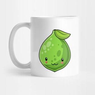 Kawaii lime fruit Mug